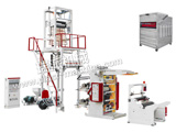 FILM EXTRUDER WITH FLEXO PRINTING UNIT