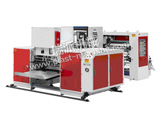 AUTOMATIC PERFORATING AND DOTTING TRASH BAG MAKING MACHINE