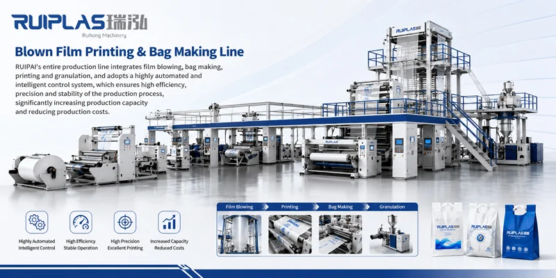 Blown film printing & bag making line RUIPAI